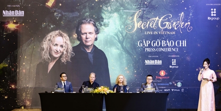 Renowned duo Secret Garden ready for special show in Vietnam
